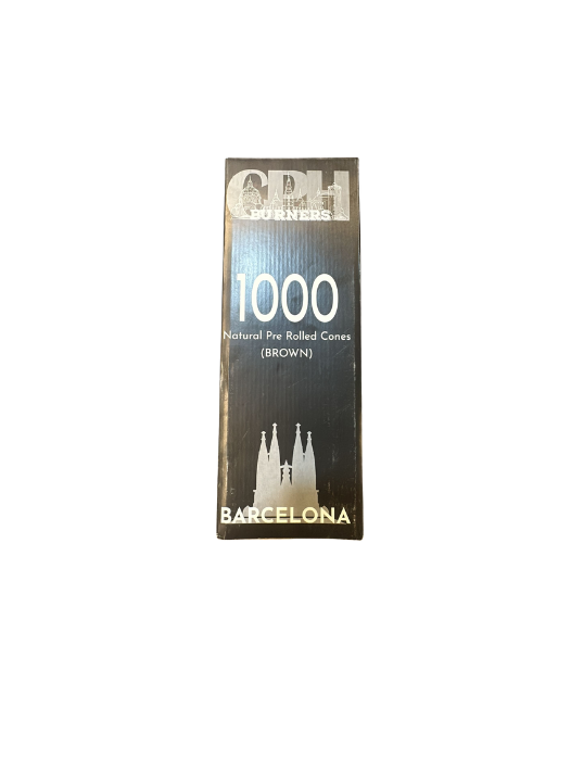 CPH Barcelona | 1000 Cones Party Pack | Brown | 109mm Pre Rolled Rolling Papers