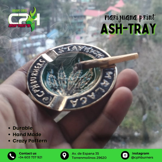 Marijuana Print Ashtray | Limited Edition